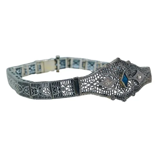 Vintage Filigree Bracelet Image 2 Joint Venture Jewelry Cary, NC