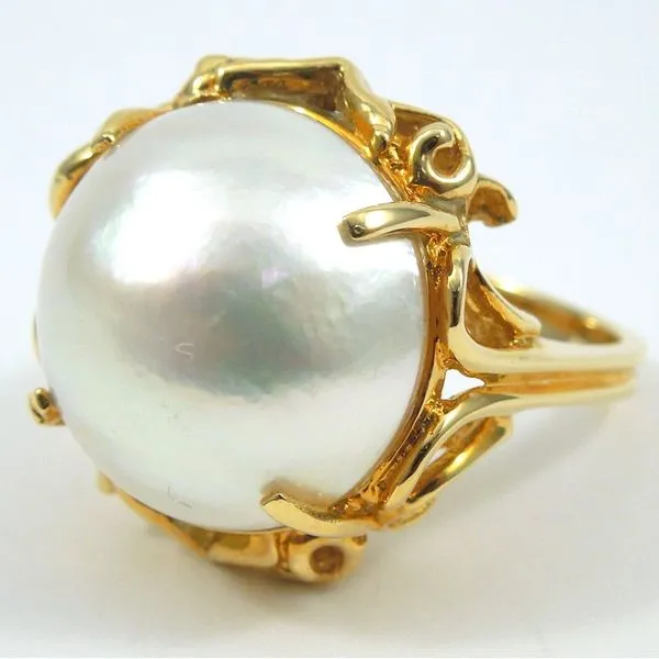 Made Pearl Ring Joint Venture Jewelry Cary, NC