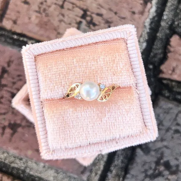 Pearl Ring Image 2 Joint Venture Jewelry Cary, NC