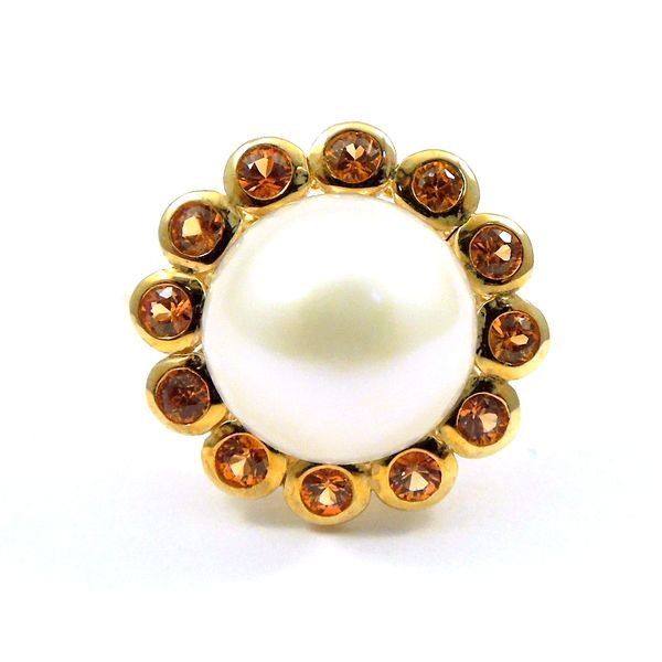 Pearl and Citrine Ring Joint Venture Jewelry Cary, NC