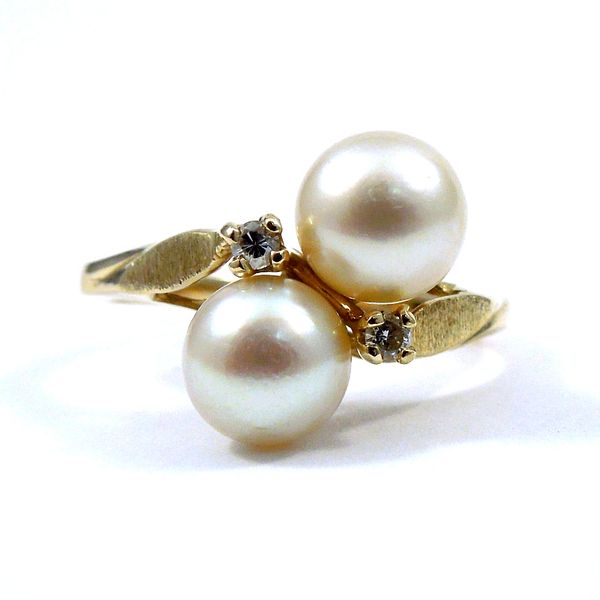 Double Pearl Ring Joint Venture Jewelry Cary, NC
