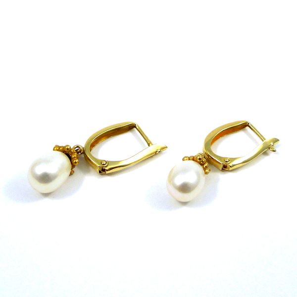 Pearl Drop Earrings Joint Venture Jewelry Cary, NC