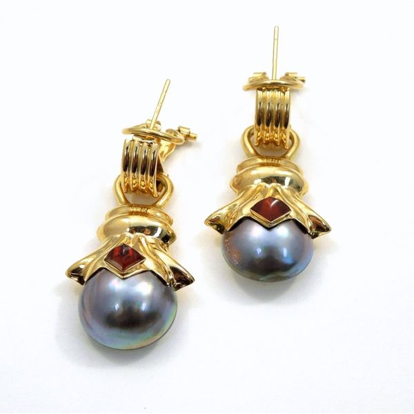 70s Pearl Drop Earrings Joint Venture Jewelry Cary, NC