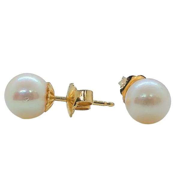 Pearl Stud Earrings Image 2 Joint Venture Jewelry Cary, NC