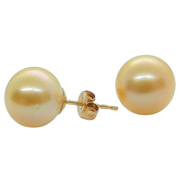 South Sea Pearl Studs Image 2 Joint Venture Jewelry Cary, NC