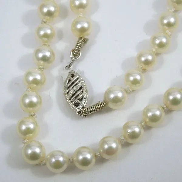 Akoya Pearl Necklace Joint Venture Jewelry Cary, NC
