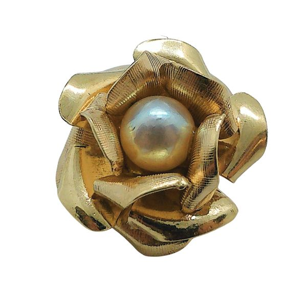 Floral Pearl Pendant Joint Venture Jewelry Cary, NC