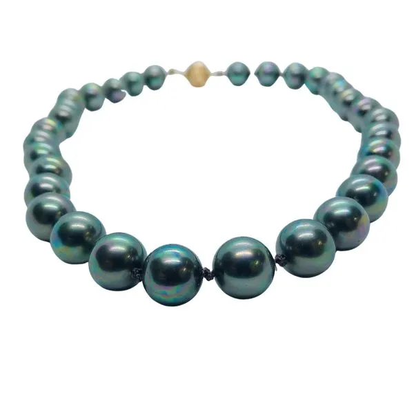 Black Pearl Necklace Image 2 Joint Venture Jewelry Cary, NC