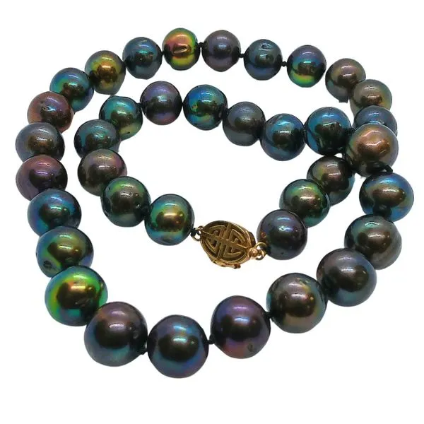 Black Pearl Necklace Image 2 Joint Venture Jewelry Cary, NC