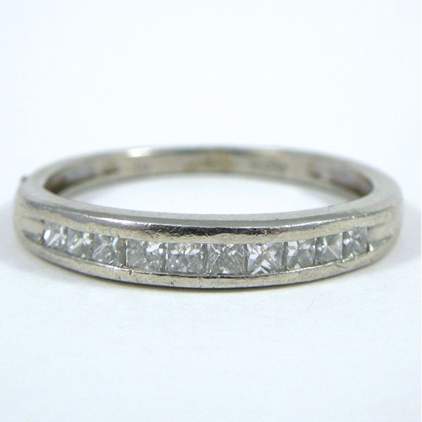 Princess Cut Diamond Wedding Band Joint Venture Jewelry Cary, NC