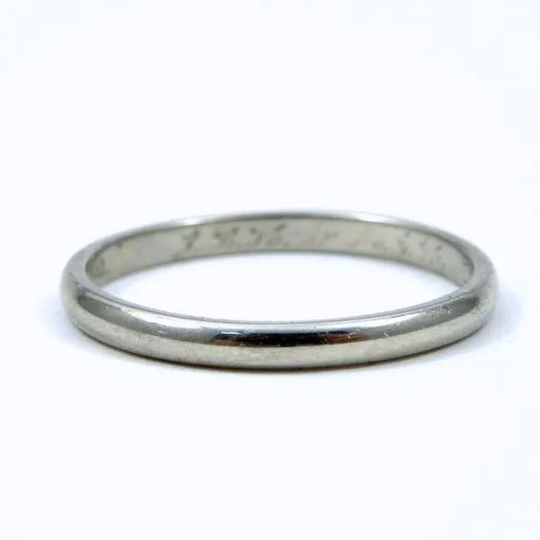 Platinum Wedding Band Joint Venture Jewelry Cary, NC