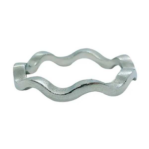 Wave Wedding Band Image 2 Joint Venture Jewelry Cary, NC