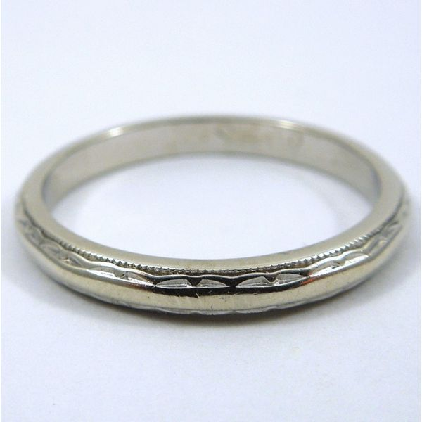 Engraved Wedding Band Joint Venture Jewelry Cary, NC