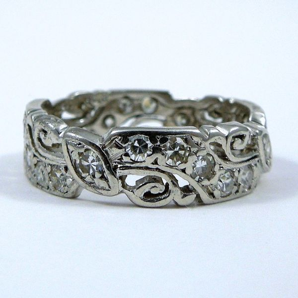 Vintage Diamond Wedding Band Joint Venture Jewelry Cary, NC