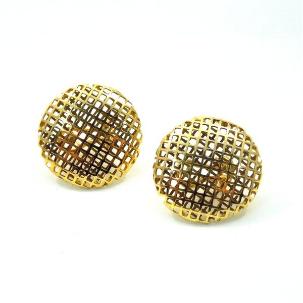 Woven Gold Earrings Joint Venture Jewelry Cary, NC