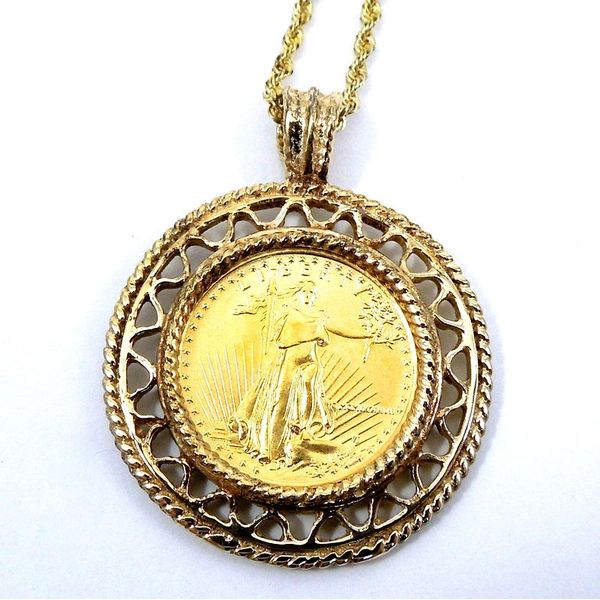 Coin Pendant Joint Venture Jewelry Cary, NC