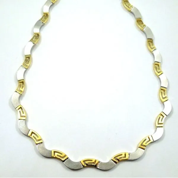 Two Tone Necklace Joint Venture Jewelry Cary, NC