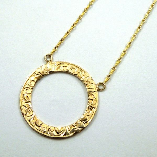 Vintage Circle Necklace Joint Venture Jewelry Cary, NC