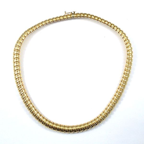 Yellow Gold Choker Joint Venture Jewelry Cary, NC