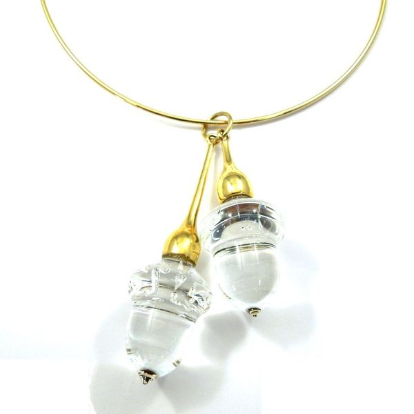Steuben Glass Acorn Necklace Joint Venture Jewelry Cary, NC