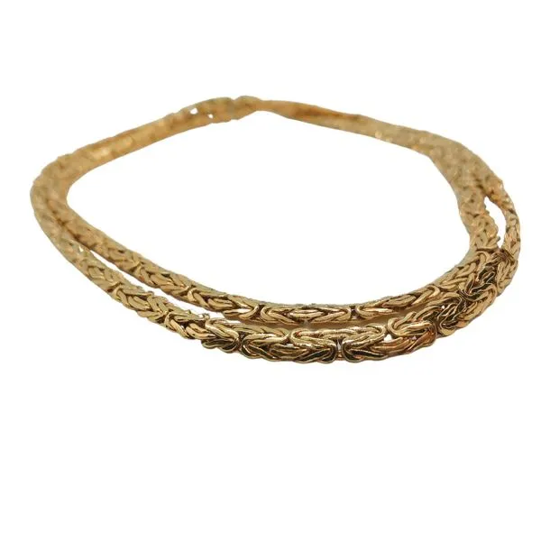 Byzantine Chain Necklace Image 2 Joint Venture Jewelry Cary, NC
