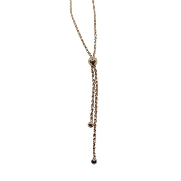 Rose Gold Lavalier Necklace Joint Venture Jewelry Cary, NC