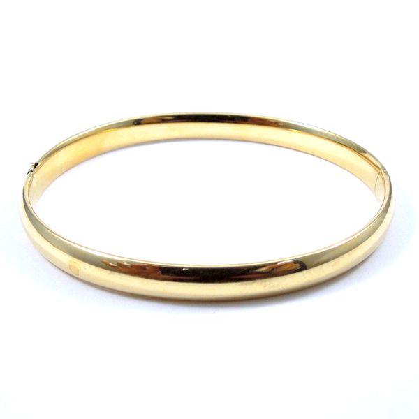 Gold Bangle Bracelet Joint Venture Jewelry Cary, NC