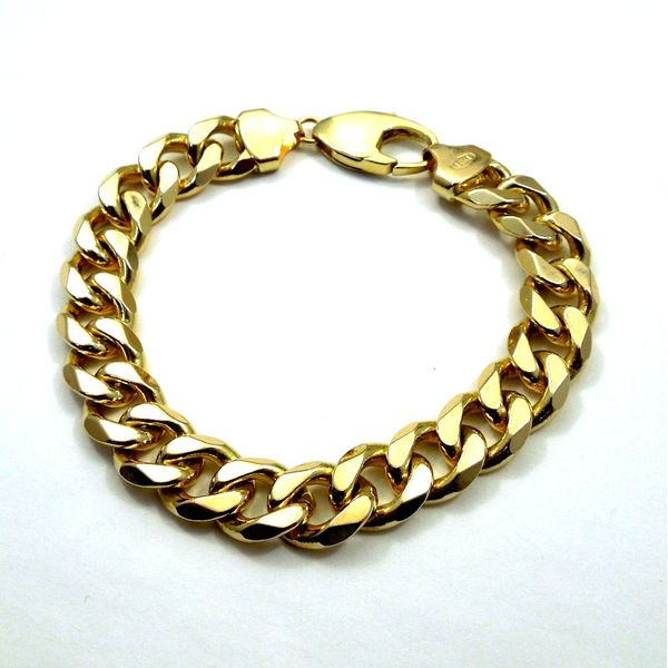 Heavy Curb Link Bracelet Joint Venture Jewelry Cary, NC