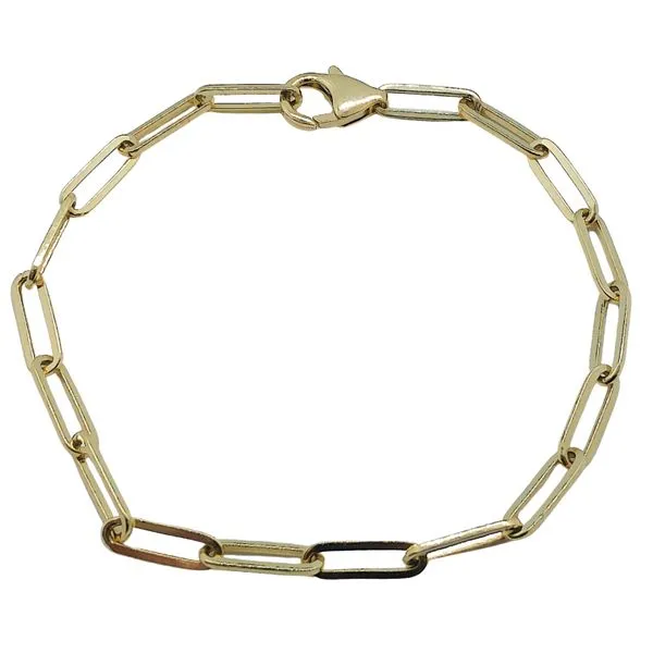 Paper Clip Bracelet Joint Venture Jewelry Cary, NC