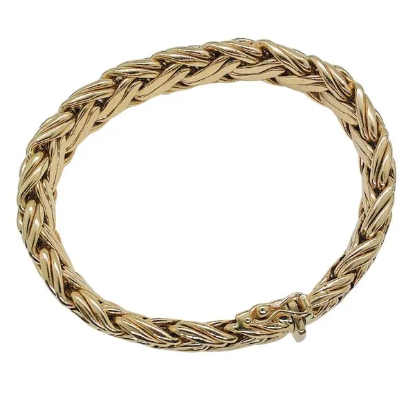 Heavy Twisted Bracelet Image 2 Joint Venture Jewelry Cary, NC