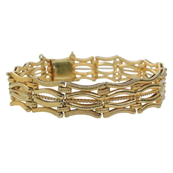 Vintage Russian Bracelet Image 2 Joint Venture Jewelry Cary, NC