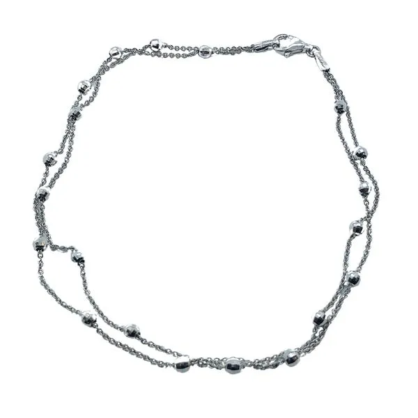 Double Chain Anklet Joint Venture Jewelry Cary, NC
