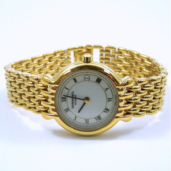 Gold Raymond Weil Watch Joint Venture Jewelry Cary, NC