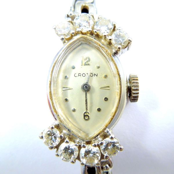 Vintage Diamond Watch Image 3 Joint Venture Jewelry Cary, NC