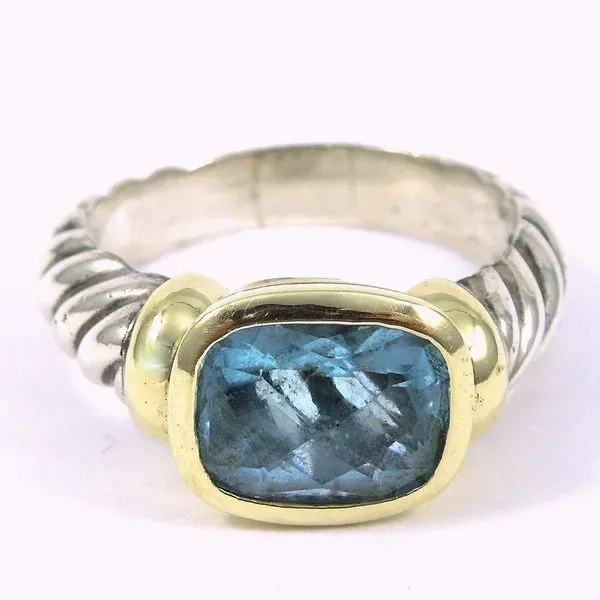 Blue Topaz David Yurman Ring Joint Venture Jewelry Cary, NC