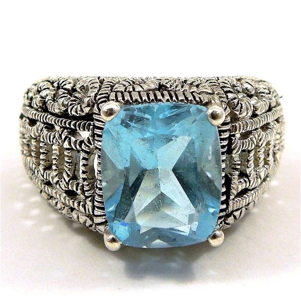Blue Topaz Ring Joint Venture Jewelry Cary, NC