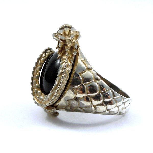Onyx Dragon Ring Image 2 Joint Venture Jewelry Cary, NC