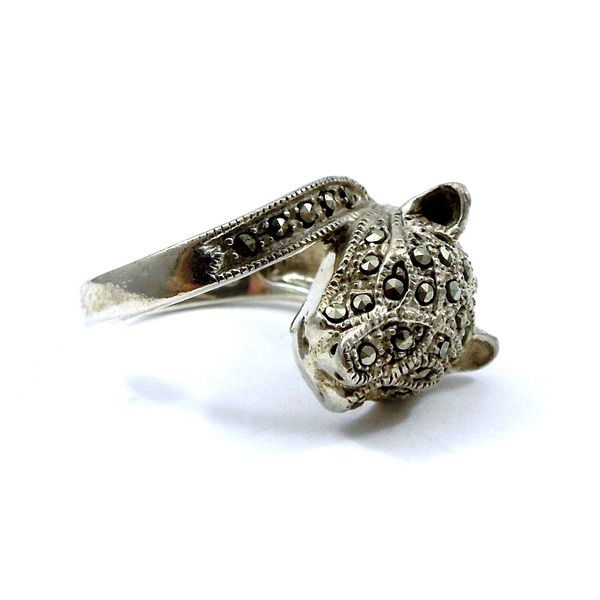 Vintage Tiger Marcasite Ring Joint Venture Jewelry Cary, NC