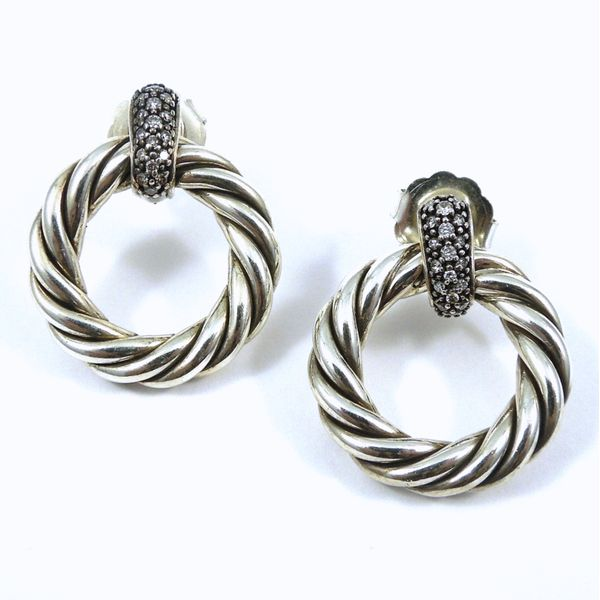 David Yurman Cable Circle Earrings Joint Venture Jewelry Cary, NC