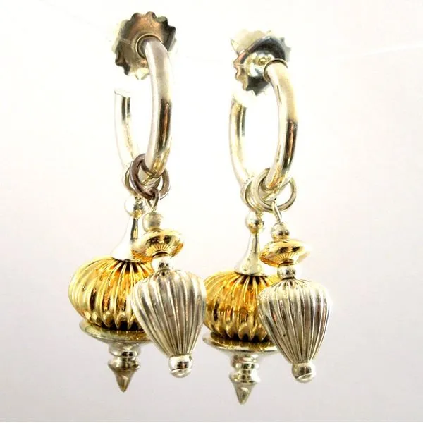 Lagos Caviar Double Drop Earrings Joint Venture Jewelry Cary, NC