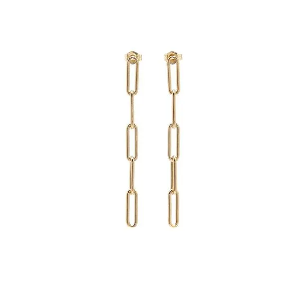 Kenda Kist Jewelry Paperclip Earrings Joint Venture Jewelry Cary, NC