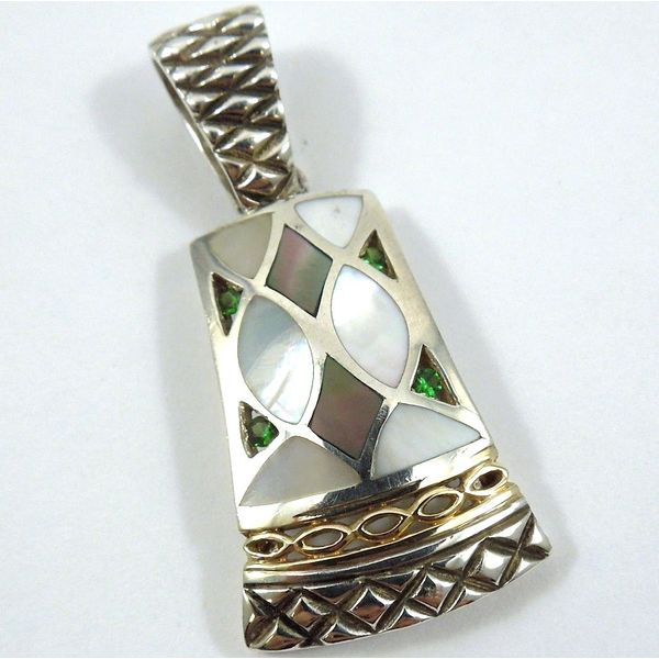 Two Tone Pendant Joint Venture Jewelry Cary, NC