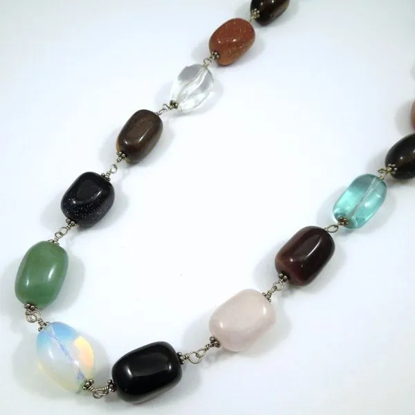 Semi-Precious Beaded Necklace Joint Venture Jewelry Cary, NC