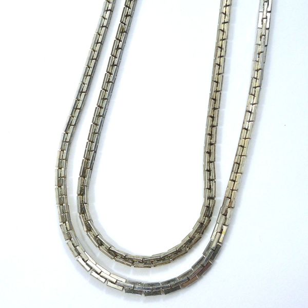 Tiffany & Co. Double Chain Necklace Joint Venture Jewelry Cary, NC