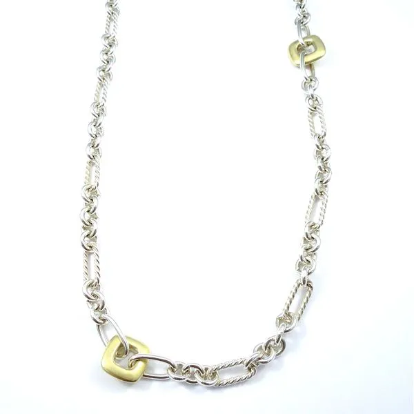 Two Tone David Yurman Necklace Image 3 Joint Venture Jewelry Cary, NC