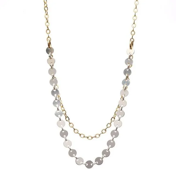 Kenda Kist Jewelry Mykonos Two Tone Necklace Joint Venture Jewelry Cary, NC
