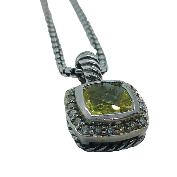 David Yurman Peridot Necklace Image 2 Joint Venture Jewelry Cary, NC