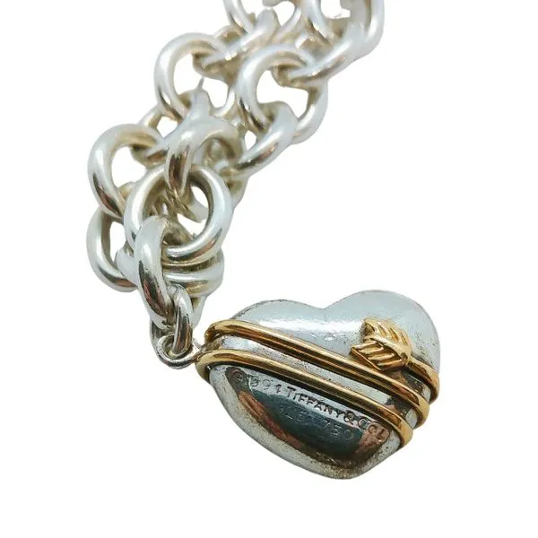 Tiffany and Co Cupid Heart Bracelet Image 3 Joint Venture Jewelry Cary, NC