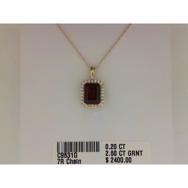 Colored Stone Pendant J. Parkerson Jewelers Starkville, MS