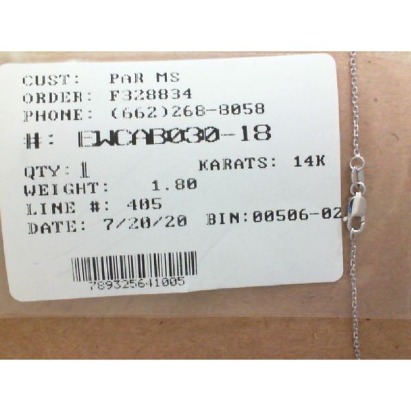 Chain J. Parkerson Jewelers Starkville, MS